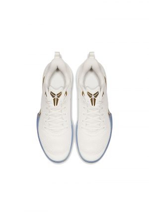 Nike Unisex KB Mamba Focus Basketball Shoes – White/Gold