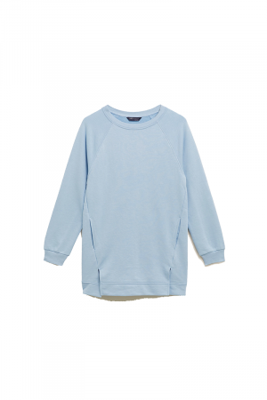 M&M  Sweat-shirt long en coton riche en coton