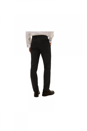M&S Pantalon de costume de dîner coupe slim noir