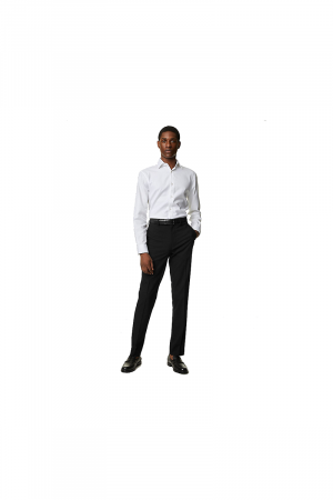 M&S Pantalon stretch coupe slim à devant plat