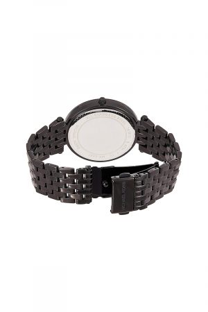 Michael Kors Darci Montre Cadran Noir Bracelet Acier Noir