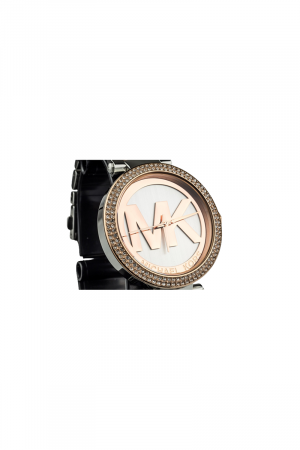 Michael Kors Montre pour femme Parker en or rose et argenté