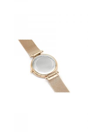 Michael Kors Cadran en nacre en or rose avec bracelet en maille