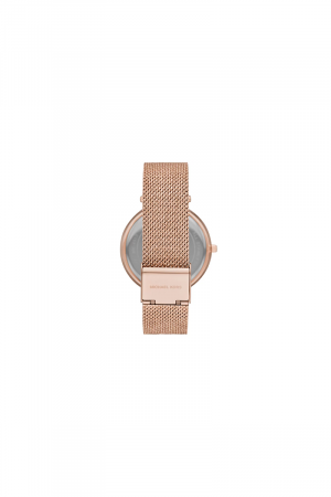 Michael Kors Cadran en nacre en or rose avec bracelet en maille