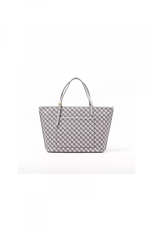 Tory burch sac tote burch geo monogram gris