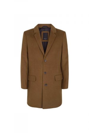 new look  Manteau camel à deux poches