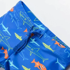 Cool Club Boxer de bain bleu imprimé requins et protection