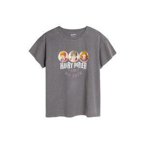 Cool Club T-shirt fille graphite Harry Potter