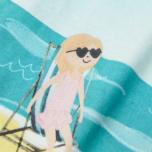 Cool Club Blouse à manches courtes avec imprimé plage