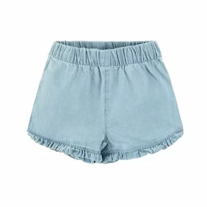 Cool Club Denim short with ruffle at the legs