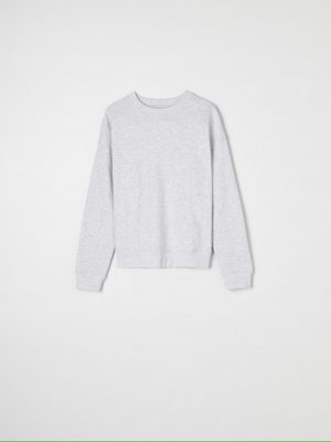 Sinsay Sweatshirt with ribbed edges