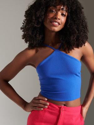 Sinsay Crop top avec détail noué